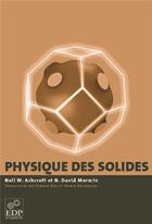 Couverture du livre « Physique des solides » de Ashcroft/Mermin aux éditions Edp Sciences