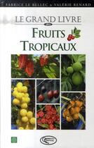 Couverture du livre « Le grand livre des fruits tropicaux » de Le Bellec. Fabr aux éditions Orphie