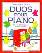 Couverture du livre « Duos pour piano » de Caroline Hooper aux éditions Usborne