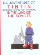 Couverture du livre « Tintin in the land of the Soviets » de Herge aux éditions Casterman