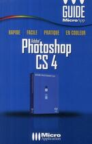 Couverture du livre « Adobe Photoshop CS4 » de Nicolas Boudier-Ducloy aux éditions Micro Application