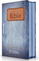 Couverture du livre « Bible segond 21 compacte (premium style) : toilée motif jeans » de Segond 21 aux éditions Ste Biblique De Geneve