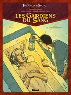 Couverture du livre « Le triangle secret - les gardiens du sang Tome 2 : Deir El Médineh » de Didier Convard et Denis Falque et . Collectif aux éditions Glenat