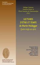 Couverture du livre « Lectures d'être et temps de Martin Heidegger ; quatre-vingts ans après » de Biemel/Cabestan aux éditions Le Cercle Hermeneutique