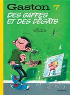 Couverture du livre « Gaston Tome 7 : des gaffes et des dégâts » de Andre Franquin aux éditions Dupuis