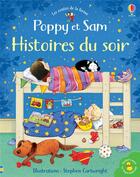 Couverture du livre « Poppy et Sam ; histoires du soir » de Lesley Sims et Heather Amery et Stephen Cartwright aux éditions Usborne