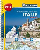 Couverture du livre « Atlas italie 2018 » de Collectif Michelin aux éditions Michelin