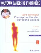 Couverture du livre « Soins Infirmiers 1 ; Concepts Et Theories, Demarche De Soins » de Beatrice Amar et Jean-Philippe Gueguen aux éditions Elsevier-masson