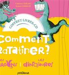 Couverture du livre « Coffret comment ratatiner les dragons et les dinosaures - livre cd - 2 histoires + 1 cd » de Leblanc/Garrigue aux éditions Glenat Jeunesse