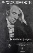 Couverture du livre « Ballades lyriques » de William Wordsworth aux éditions Corti