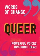 Couverture du livre « Queer (words of change series) » de Romack Coco aux éditions Random House Us