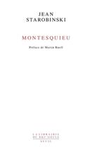 Couverture du livre « Montesquieu » de Jean Starobinski aux éditions Seuil