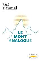 Couverture du livre « Le mont analogue » de Rene Daumal aux éditions Gallimard