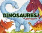 Couverture du livre « Dinosaures ! » de Jeffrey Burton aux éditions Gallimard-jeunesse