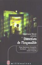 Couverture du livre « Detectives de l'impossible » de Stephanie Nicot aux éditions J'ai Lu
