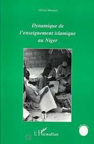 Couverture du livre « Dynamique de l'enseignement au Niger » de Olivier Meunier aux éditions Editions L'harmattan