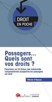 Couverture du livre « Passagers... quels sont vos droits ? » de Olivier D' Auzon aux éditions Gualino