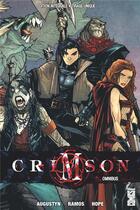 Couverture du livre « Crimson : Intégrale : omnibus ; l'odyssée d'Alex Elder » de Brian Augustyn et Humberto Ramos aux éditions Glenat Comics