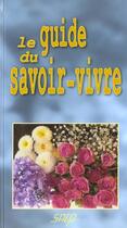 Couverture du livre « Savoir vivre » de  aux éditions Saep