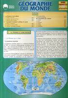 Couverture du livre « Géographie du monde » de Tuc Carta aux éditions Eska