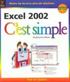 Couverture du livre « Excel 2002 » de Marangraphics aux éditions First Interactive