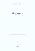 Couverture du livre « Gagmen - petites proses pour charlot et mon pere » de Frederic Boyer aux éditions P.o.l