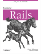 Couverture du livre « Learning Rails » de Simon St.Laurent aux éditions O'reilly Media
