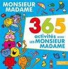 Couverture du livre « Monsieur madame-365 activites ned » de  aux éditions Hachette Jeunesse