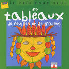 Couverture du livre « Tableaux De Feuilles Et De Graines » de Isabelle Bochot aux éditions Fleurus