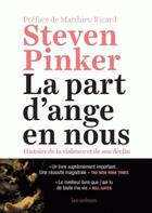 Couverture du livre « La part d'ange en nous » de Steven Pinker aux éditions Les Arenes