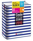 Couverture du livre « Code civil (édition 2016) » de Laurent Leveneur aux éditions Lexisnexis