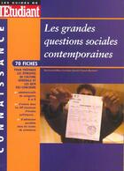 Couverture du livre « Les grandes questions sociales contemporaines 2003 » de Bertrand Affile aux éditions L'etudiant