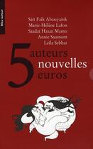 Couverture du livre « 5 auteurs, 5 nouvelles, 5 euros » de  aux éditions Bleu Autour