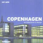 Couverture du livre « And guide copenhagen architecture & design » de Datz/Kullmann aux éditions Teneues - Livre