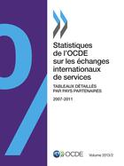 Couverture du livre « Statistiques de l'OCDE sur les échanges internationaux de services ; tableaux détaillés par pays partenaires 2007 - 2011 ; vol 2013/2 » de Ocde aux éditions Oecd