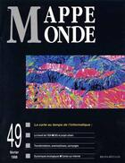 Couverture du livre « Mappemonde 49 » de Roger Brunet aux éditions Belin