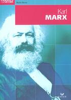 Couverture du livre « Karl Marx » de Boris Bove aux éditions Hatier