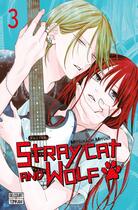 Couverture du livre « Stray cat and wolf T03 » de Miyuki Mitsubachi aux éditions Delcourt