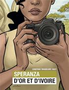 Couverture du livre « Speranza : D'or et d'ivoire » de Eric Corbeyran et Achille Braquelaire et Salaheddine Basti aux éditions Phileas