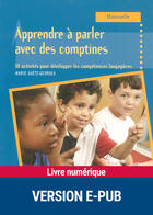 Couverture du livre « Apprendre à parler avec des comptines - Maternelle » de Marie Goetz-Georges aux éditions Retz