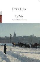 Couverture du livre « Le Prix » de Cyril Gely aux éditions Avant-scene Theatre