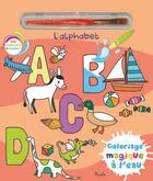 Couverture du livre « L'alphabet - coloriages » de Elisabeth Morais aux éditions Piccolia
