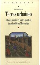 Couverture du livre « TERRES URBAINES » de Pur aux éditions Pu De Rennes