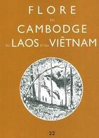 Couverture du livre « Flore du Cambodge, du Laos et du Viêt-Nam T.22 ; Bignoniaceae » de Jules E. Vidal et T Santisuk aux éditions Mnhn