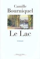 Couverture du livre « Le lac » de Camille Bourniquel aux éditions Fallois