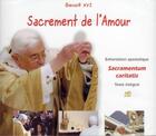 Couverture du livre « Sacrement de l'amour - sacramentum caritatis (cd audio) - exhortation apostolique » de Benoit Xvi aux éditions Ns Video