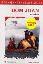 Couverture du livre « Dom juan » de Moliere aux éditions Flammarion