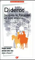 Couverture du livre « Jacques le fataliste et son maître » de Denis Diderot aux éditions Flammarion