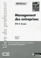 Couverture du livre « Management des entreprises ; BTS 2 ; livre du professeur (édition 2015) » de Marie-Jose Chacon aux éditions Nathan