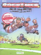 Couverture du livre « Les rugbymen T.1 ; on va leur mettre les poings sur les yeux ! » de Beka et Poupard aux éditions Bamboo